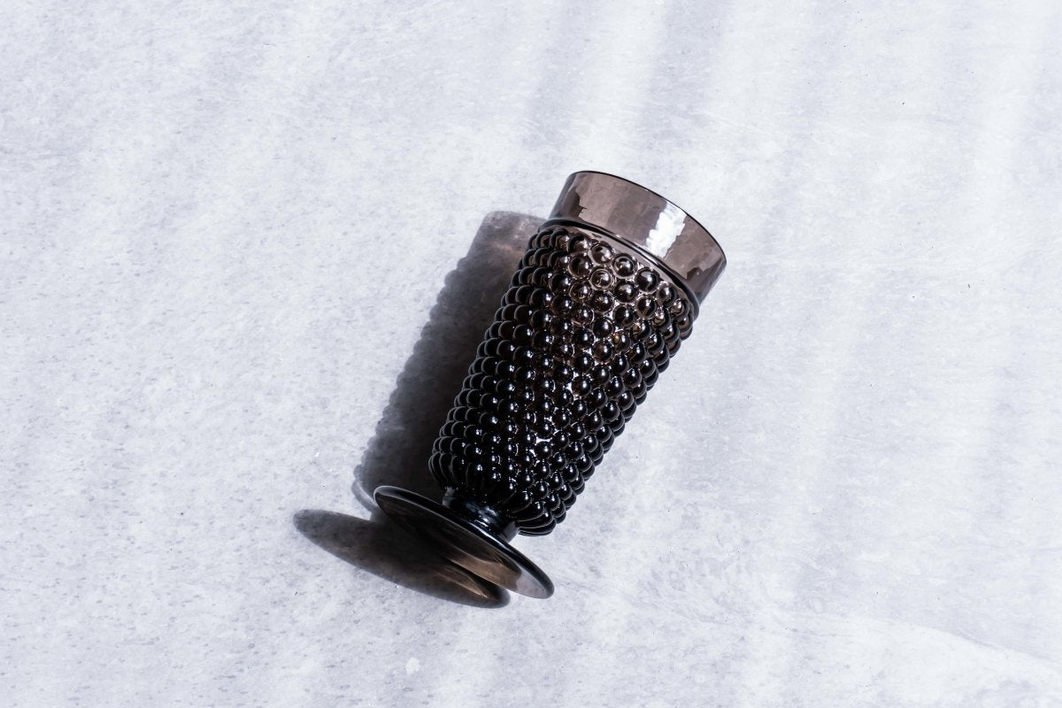 klimchi-hobnail-black-smoke-verre-vin-lot-de-2-fum image 3