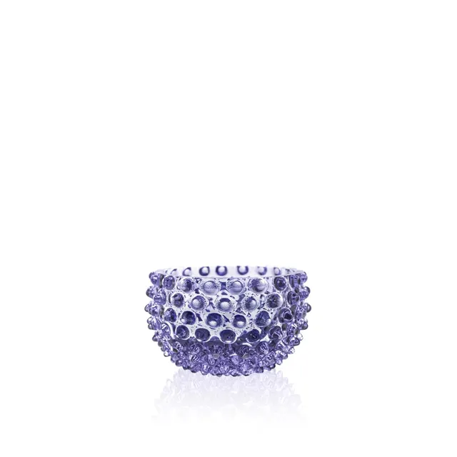 klimchi-hobnail-petit-bol-lavande-en-verre-l-unit image 1
