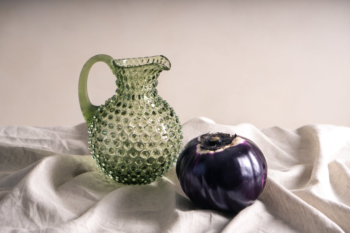 klimchi-hobnail-carafe-olive-green-2-l image 6