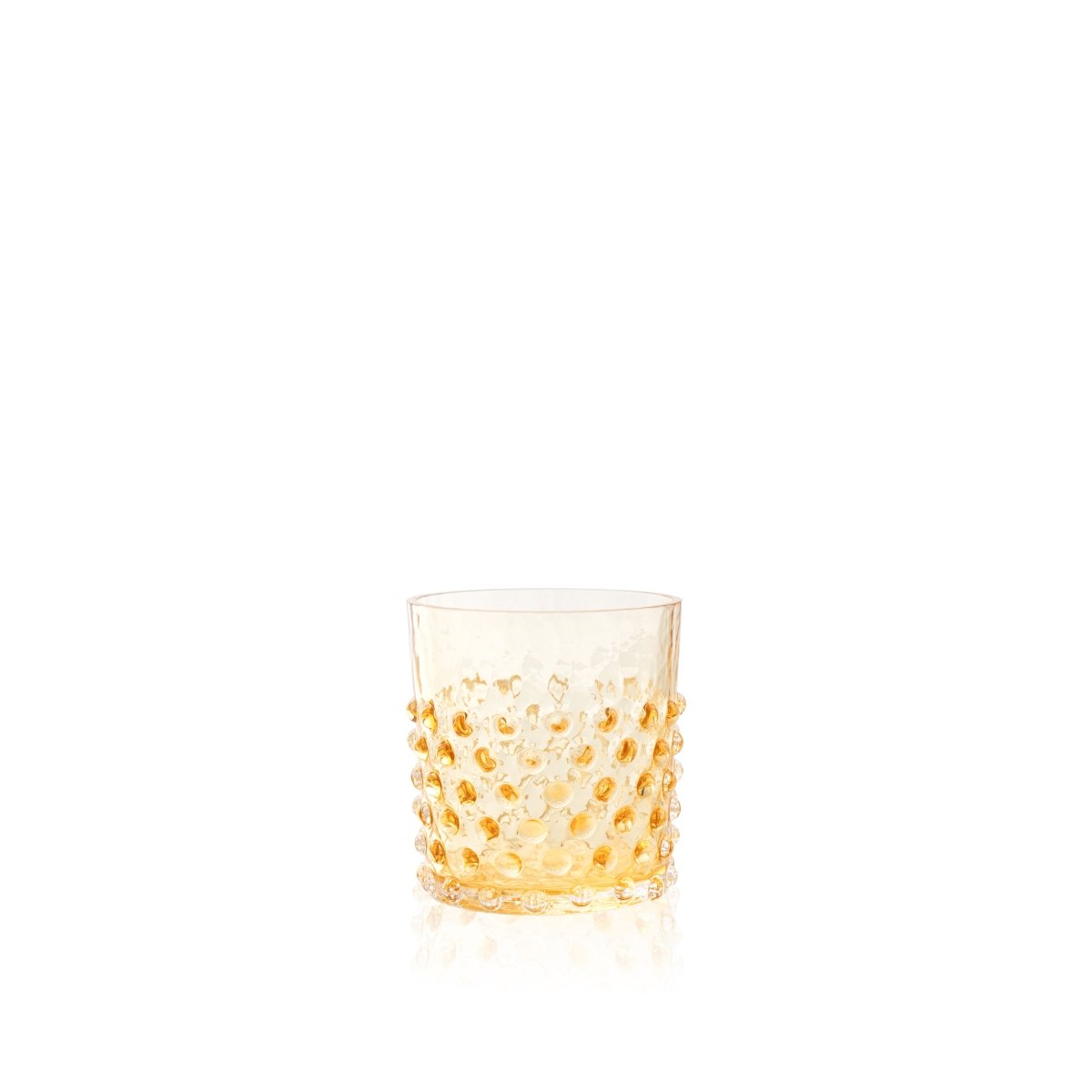 klimchi-hobnail-verre-whisky-amber-150-ml image 1