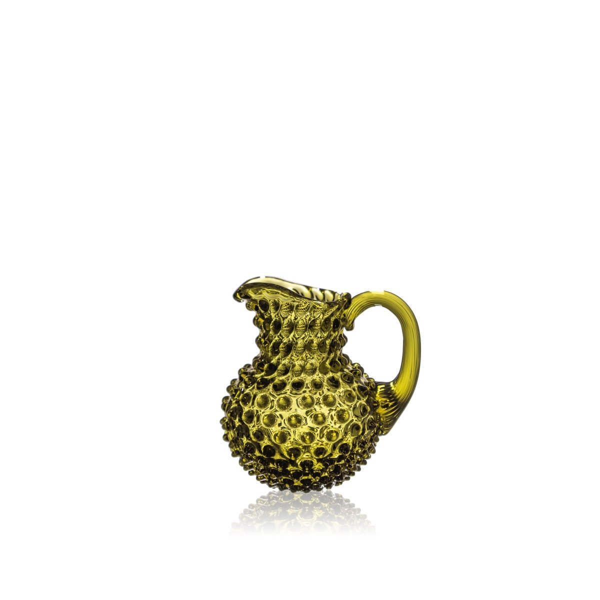 klimchi-hobnail-bonsai-green-pot-lait-verre-500-ml image 1