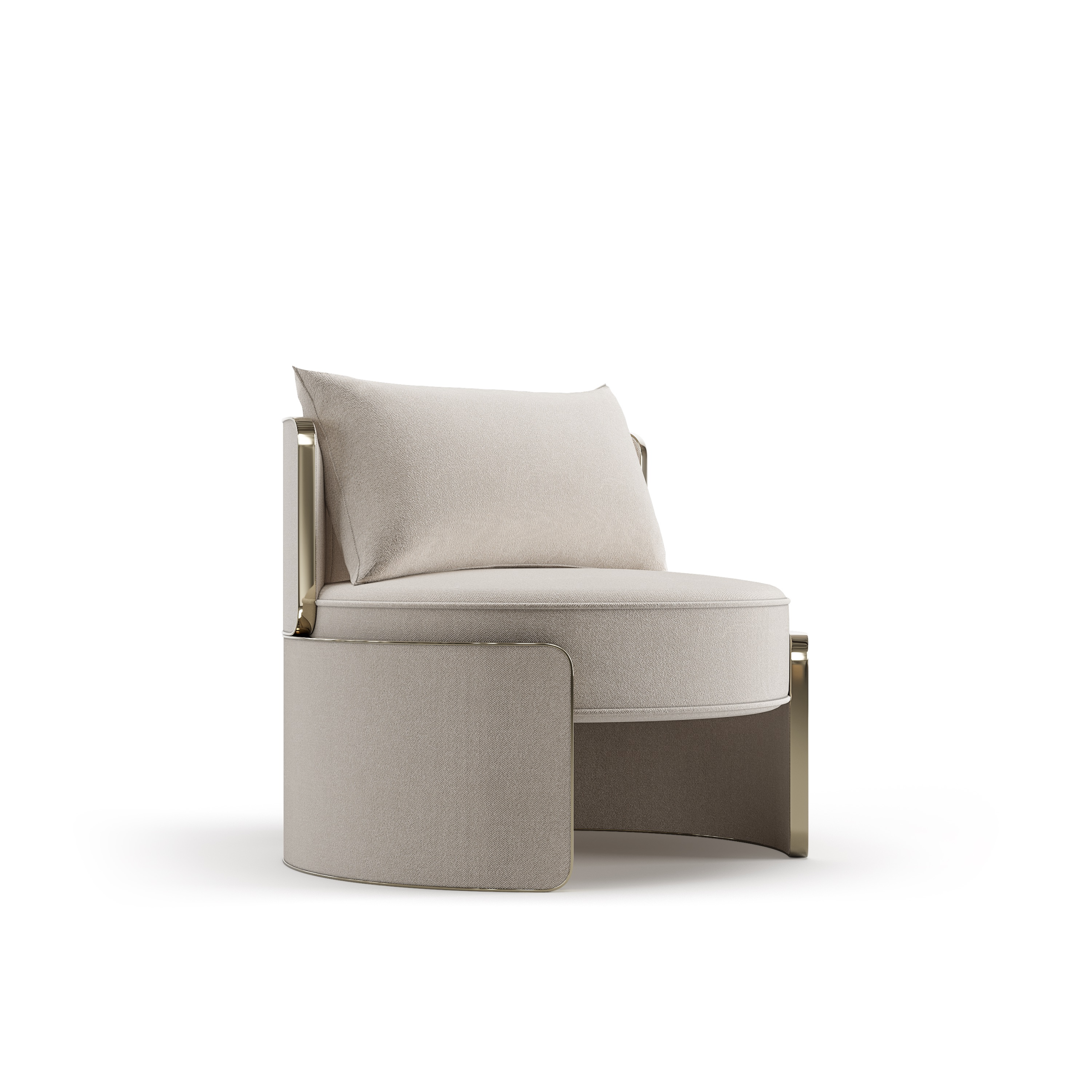 bablanc-armchair-kevin-fauteuil-tissu-courbes-sculpturales image 1