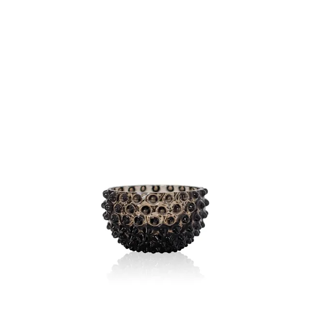 klimchi-hobnail-petit-bol-black-smoke-cristal-fum-noir image 1