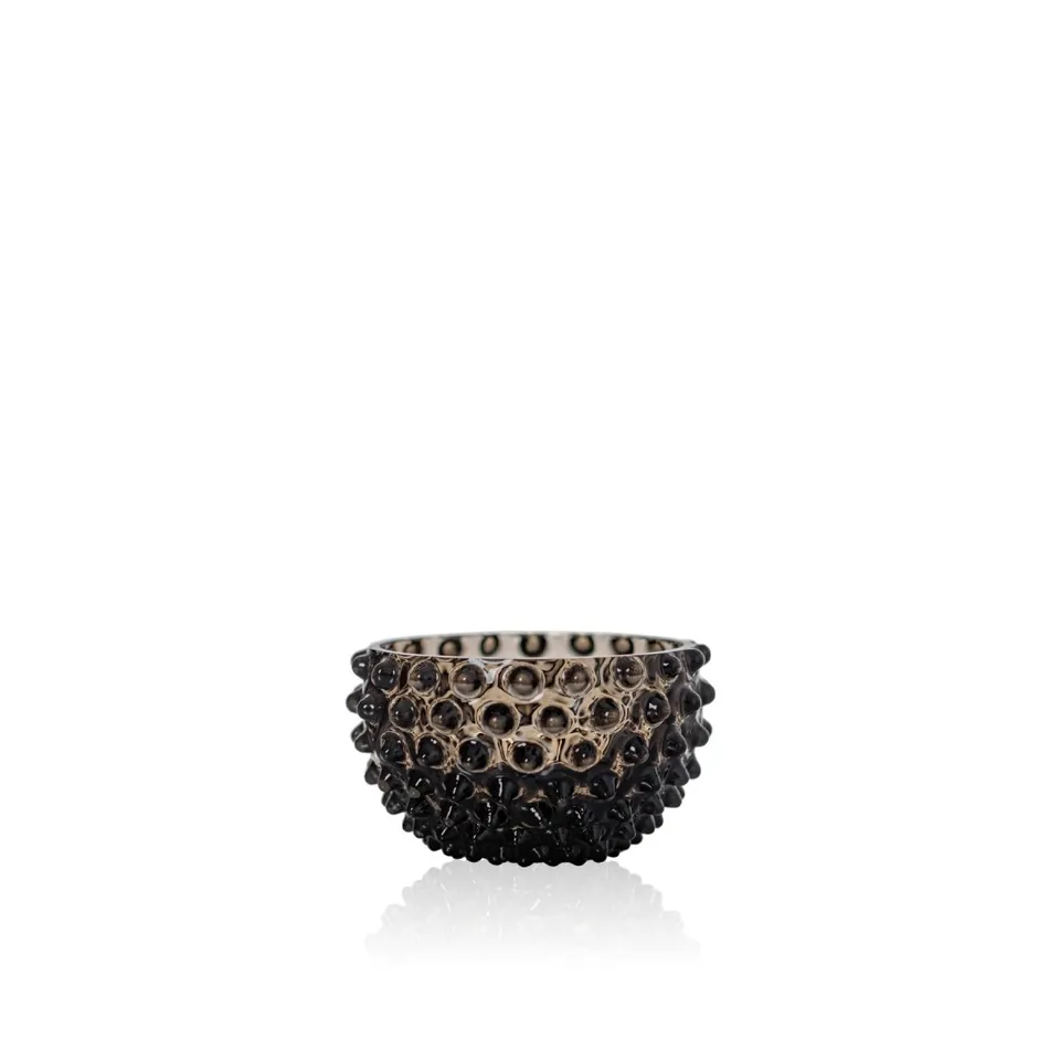 klimchi-hobnail-petit-bol-black-smoke-cristal-fum-noir image 1