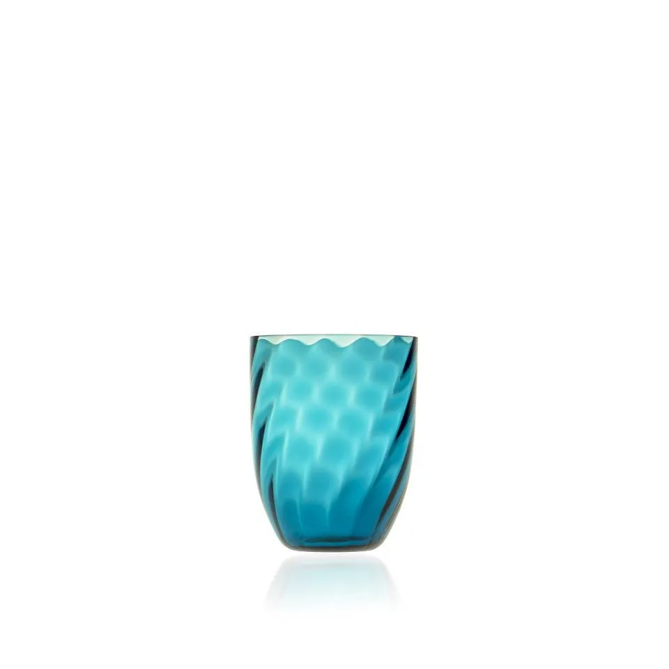 klimchi-marika-aquamarine-verre-cristal-lot-6-bleu image 1