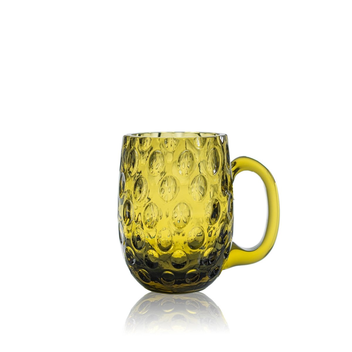 klimchi-bonsai-chope-bi-re-verte-verre-artisanal-petit image 1