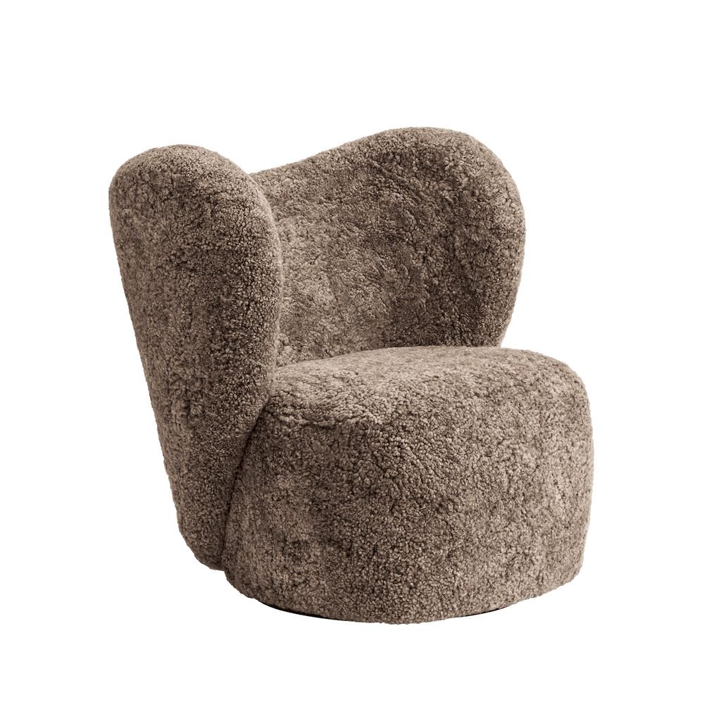 norr-11-little-big-chair-fauteuil-tissu-beige-pivotant image 5