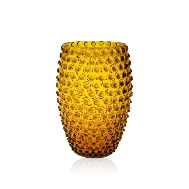 klimchi-hobnail-vase-ovale-ambr-cristal image 1