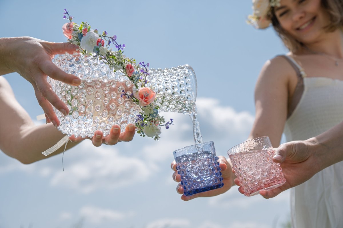 klimchi-hobnail-rosaline-verre-whisky-150-ml-lot-de-2 image 5