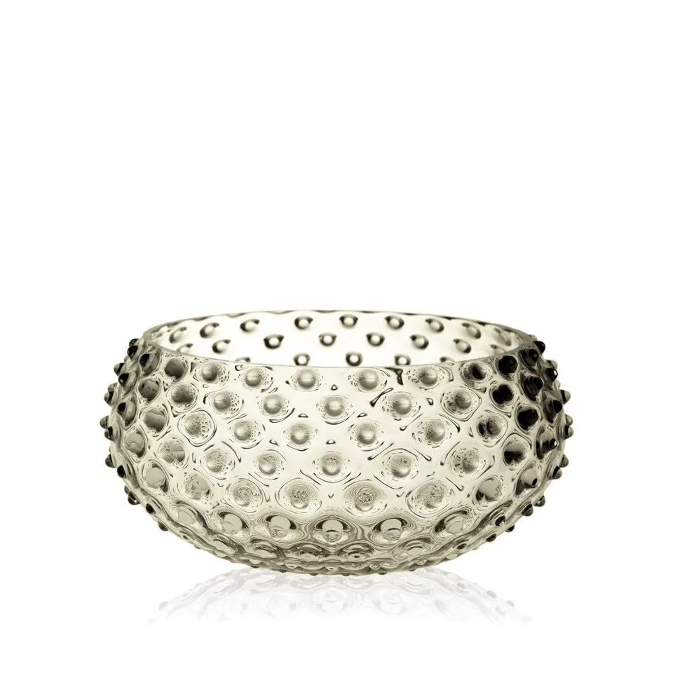 klimchi-hobnail-bol-underlay-black-smoke-saladier-verre image 1