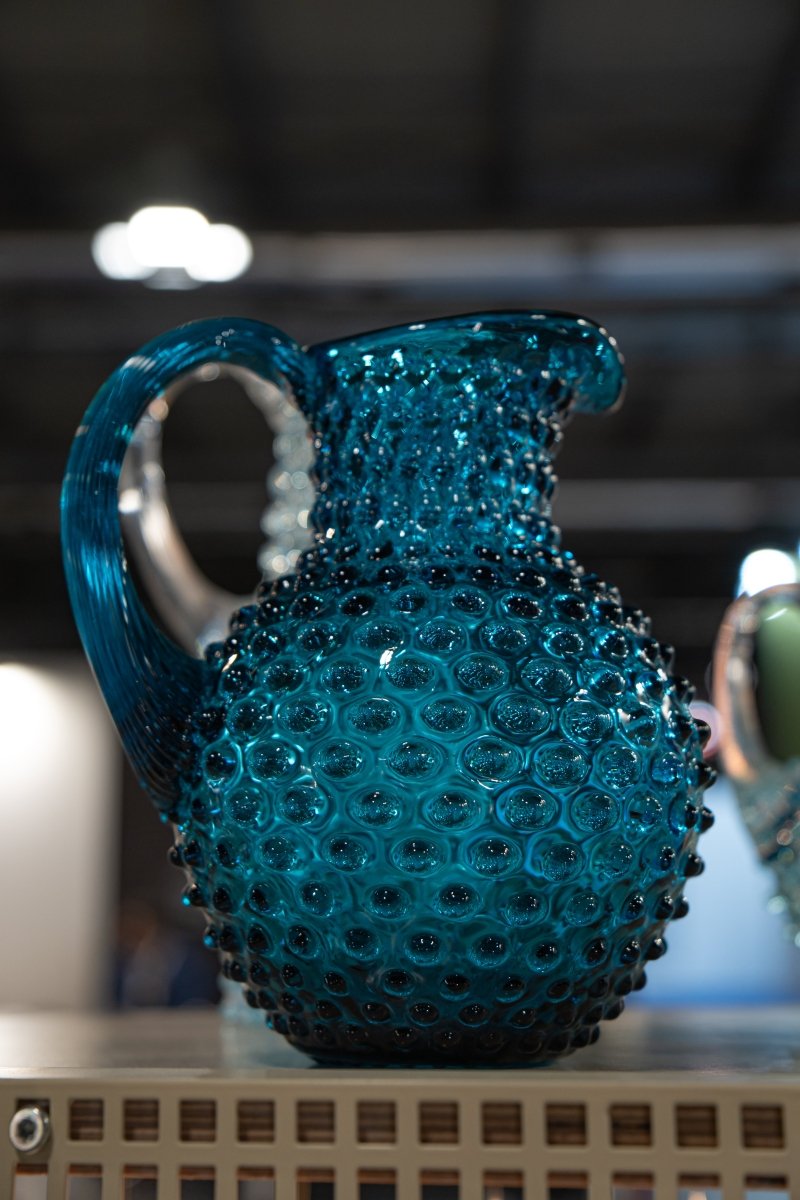 klimchi-hobnail-aquamarine-carafe-verre-2-l image 6