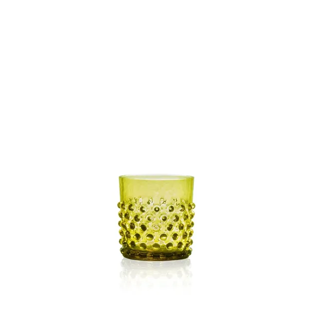 klimchi-hobnail-verre-whisky-bonsai-green-150-ml-l-unit image 1