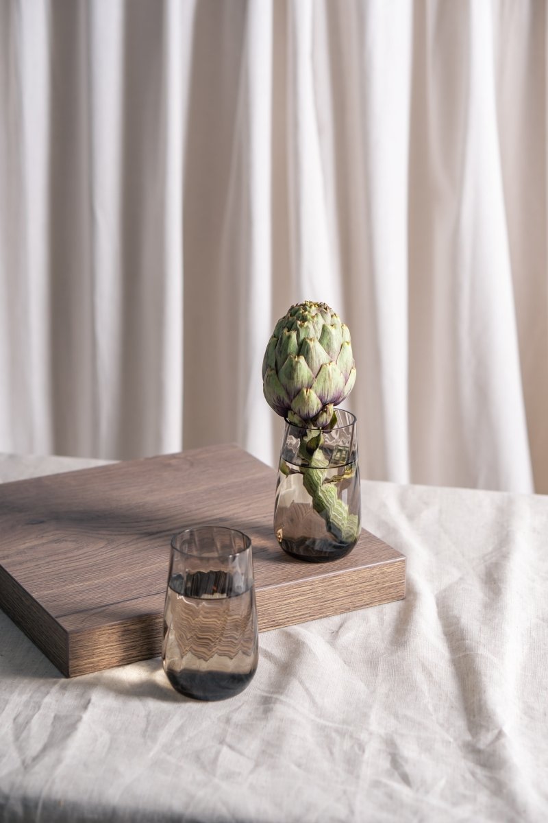 klimchi-marika-lot-2-verres-en-verre-noir-fum-slim image 4