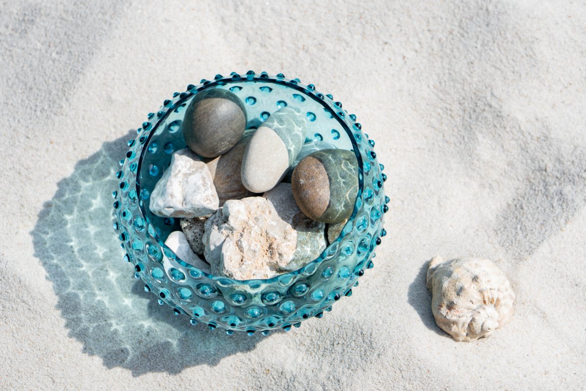 klimchi-hobnail-saladier-verre-aquamarine-bleu-sans-plomb image 5