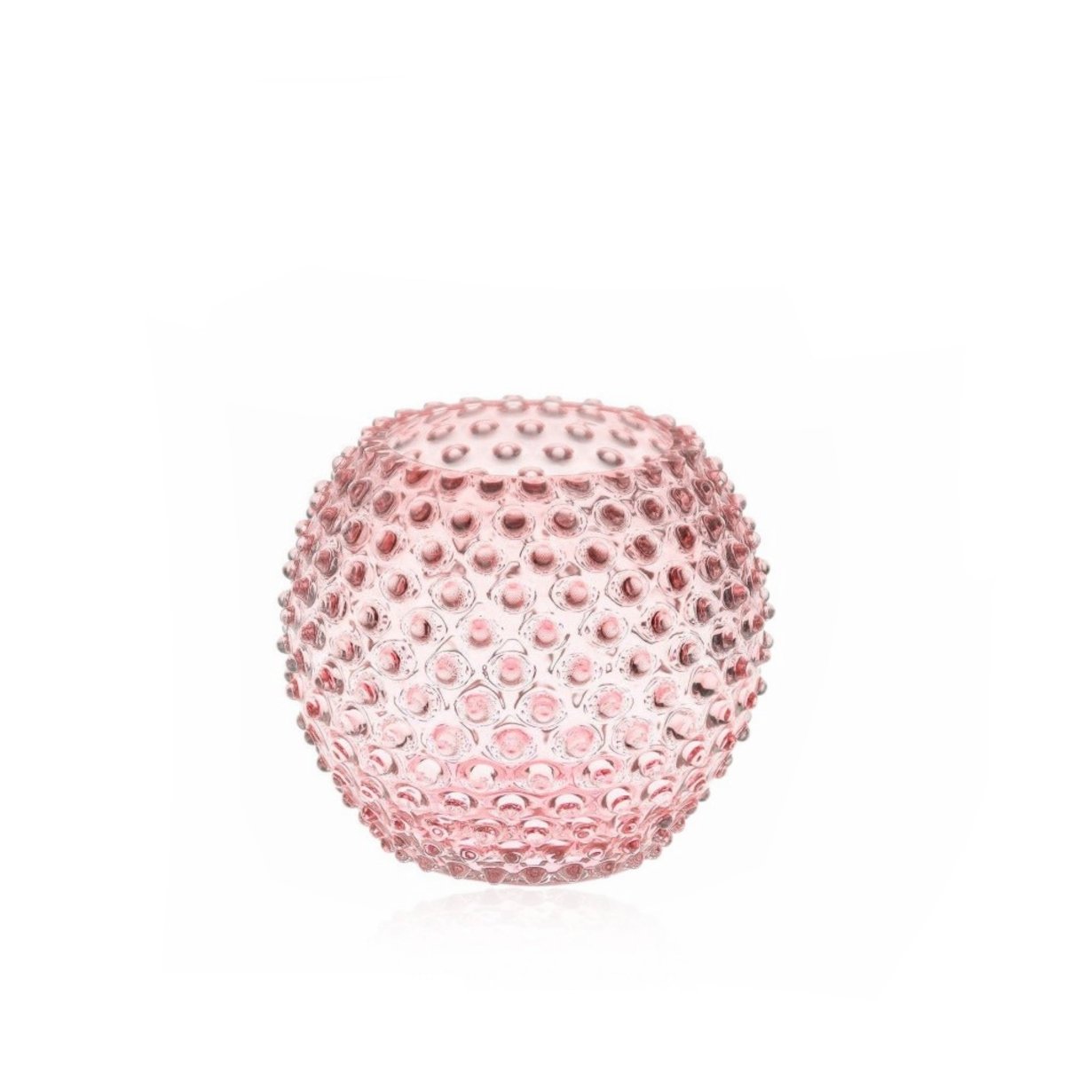 klimchi-hobnail-vase-rond-rosaline-rose image 1