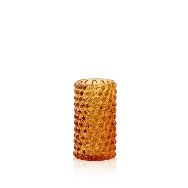 klimchi-hobnail-amber-mini-vase-ambre-l-unit image 1