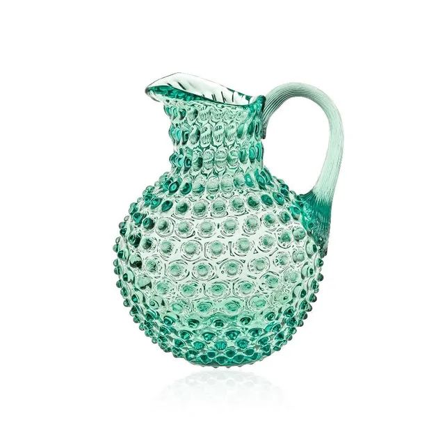 klimchi-hobnail-beryl-pichet-carafe-2-l-vert image 1