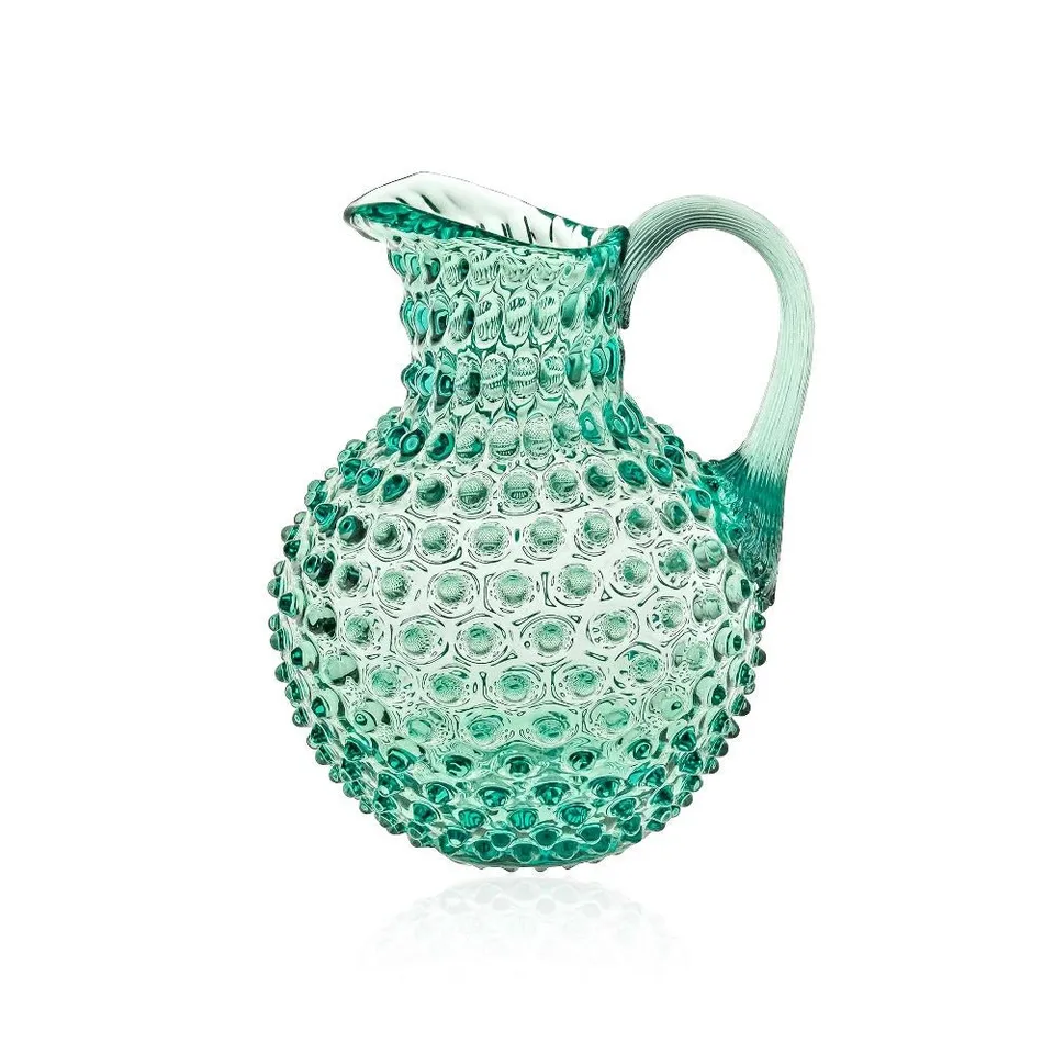 klimchi-hobnail-beryl-pichet-carafe-2-l-vert image 1
