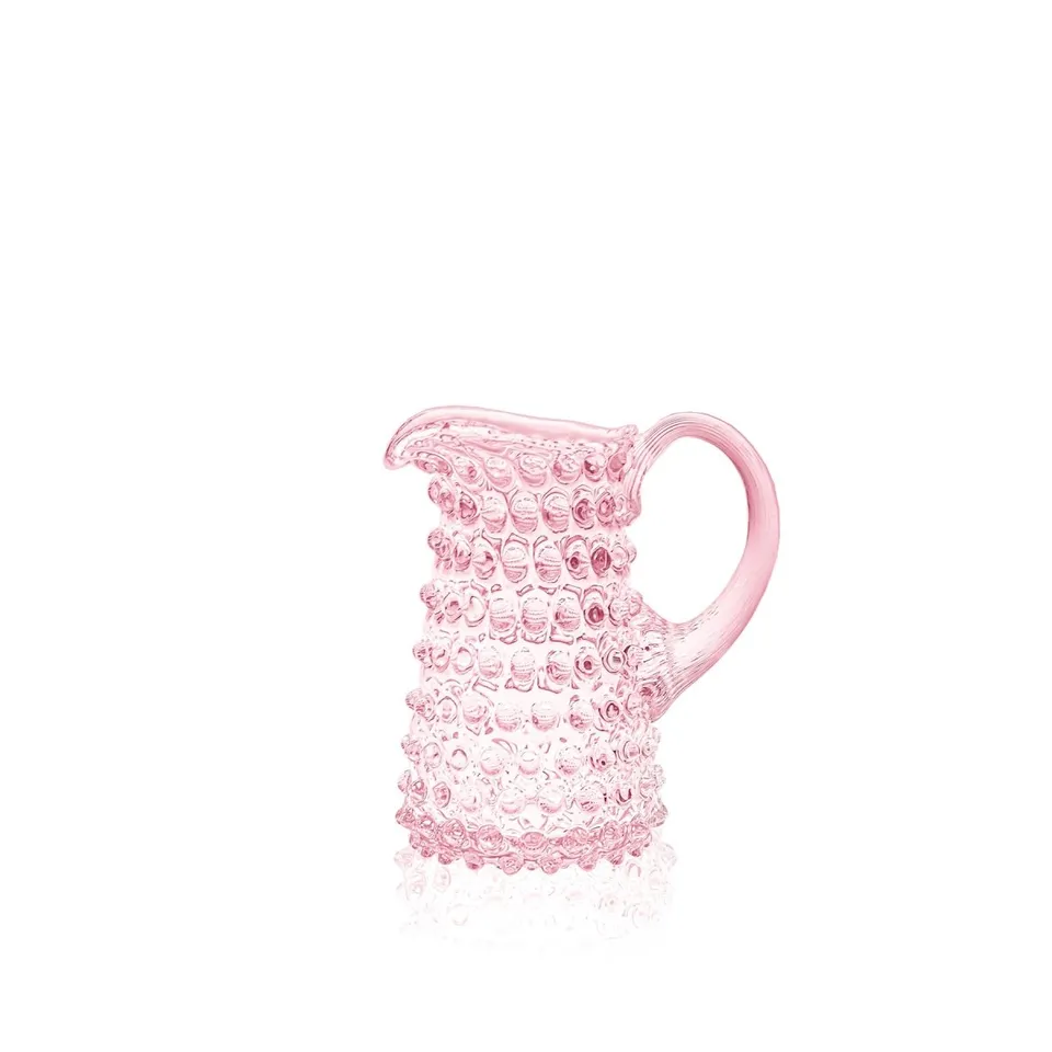 klimchi-hobnail-pichet-cristal-rosaline-350-ml image 1