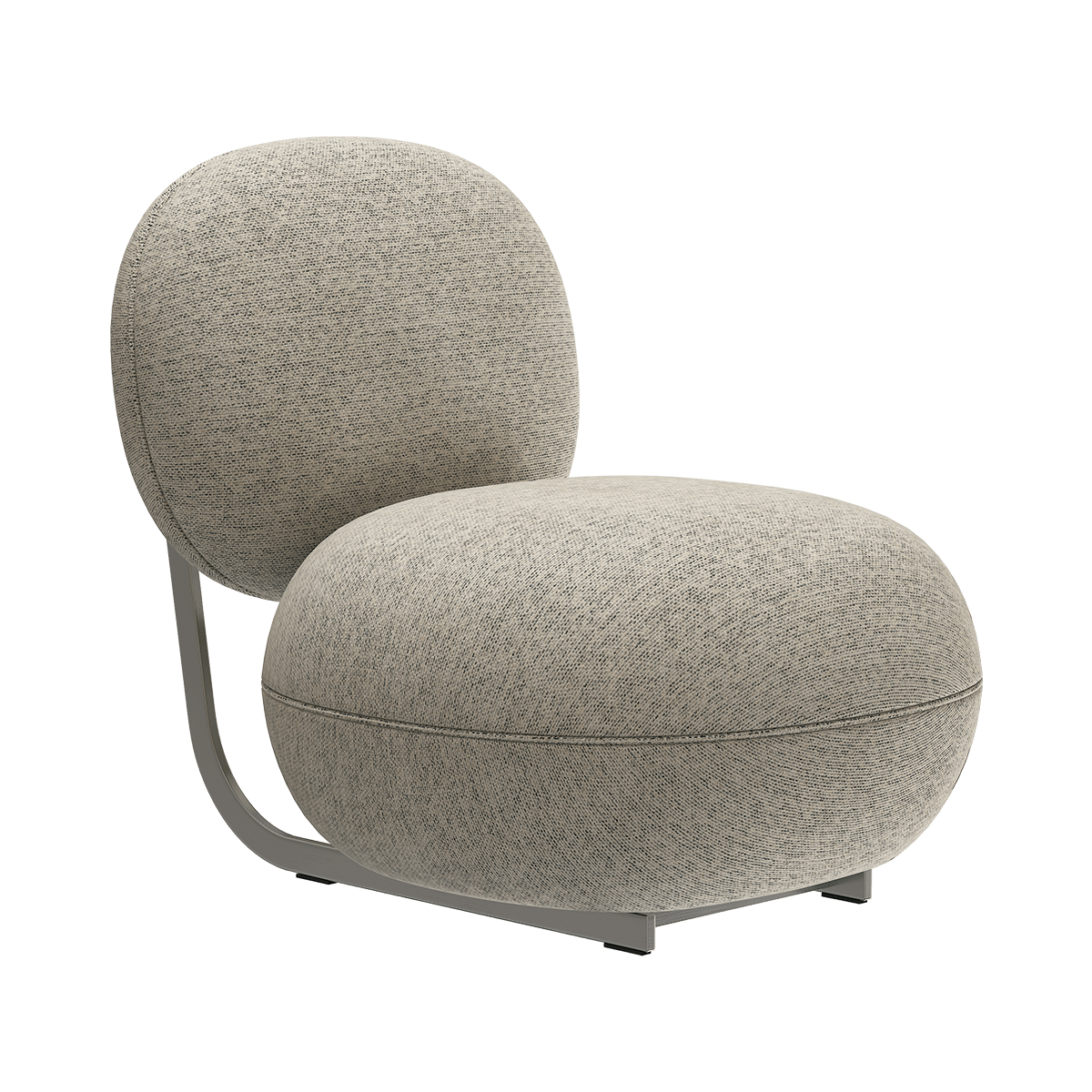 norr-11-cooper-fauteuil-lounge-acier-tissu-rouille image 1