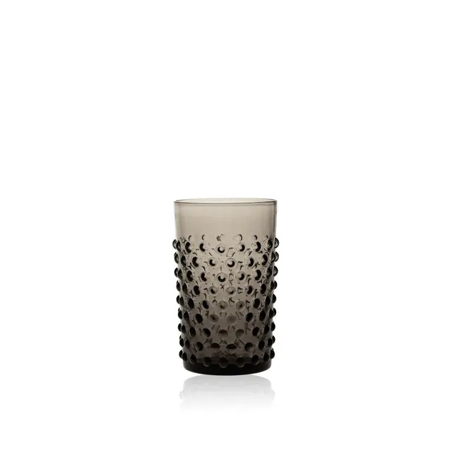 klimchi-hobnail-verre-black-smoke-gobelet-lot-de-2 image 1