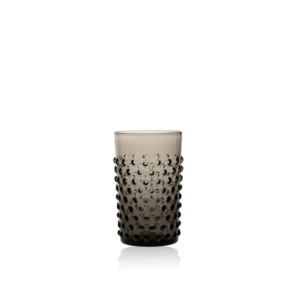 klimchi-hobnail-verre-black-smoke-gobelet-lot-de-2 image 1