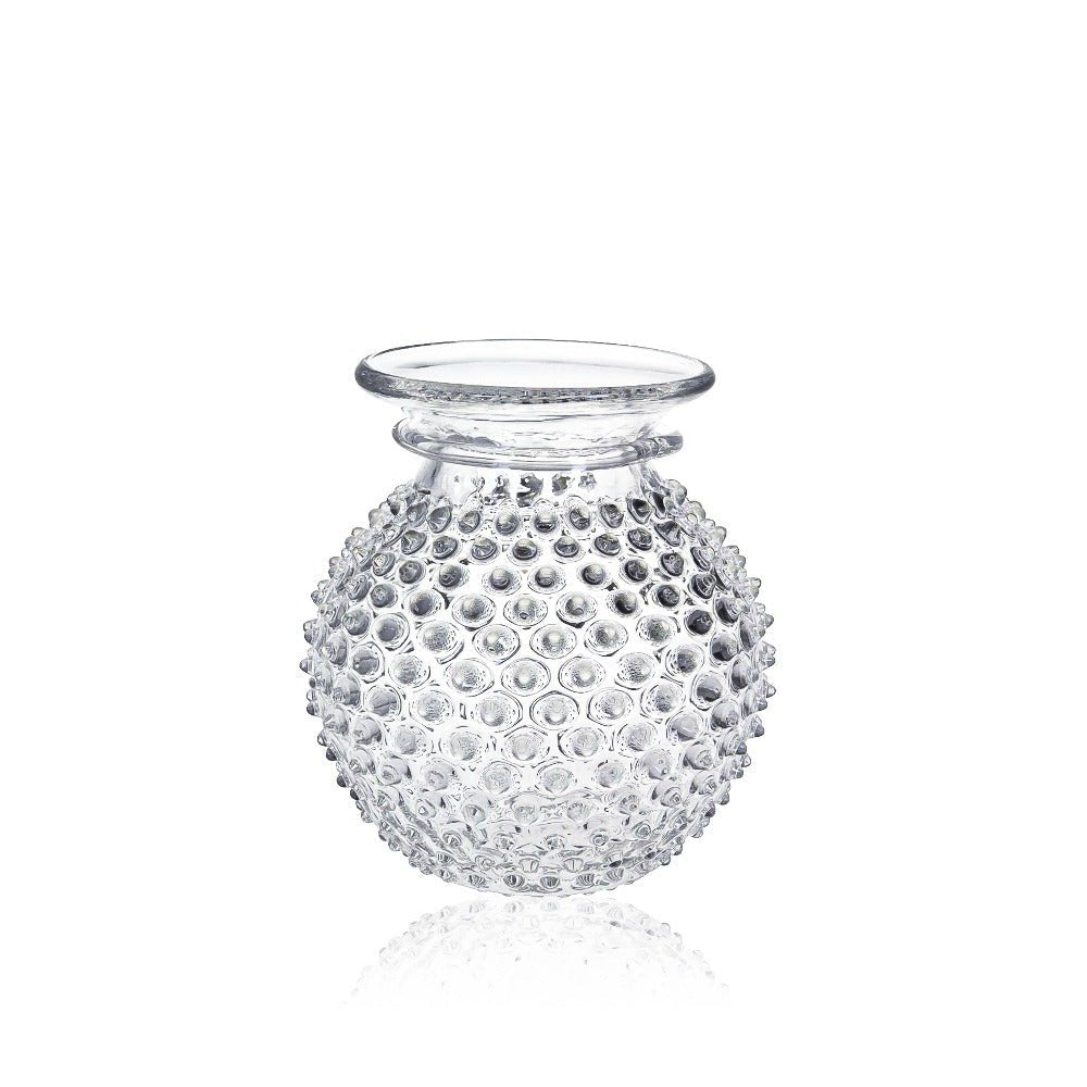 klimchi-hobnail-vase-col-cristal-transparent image 1
