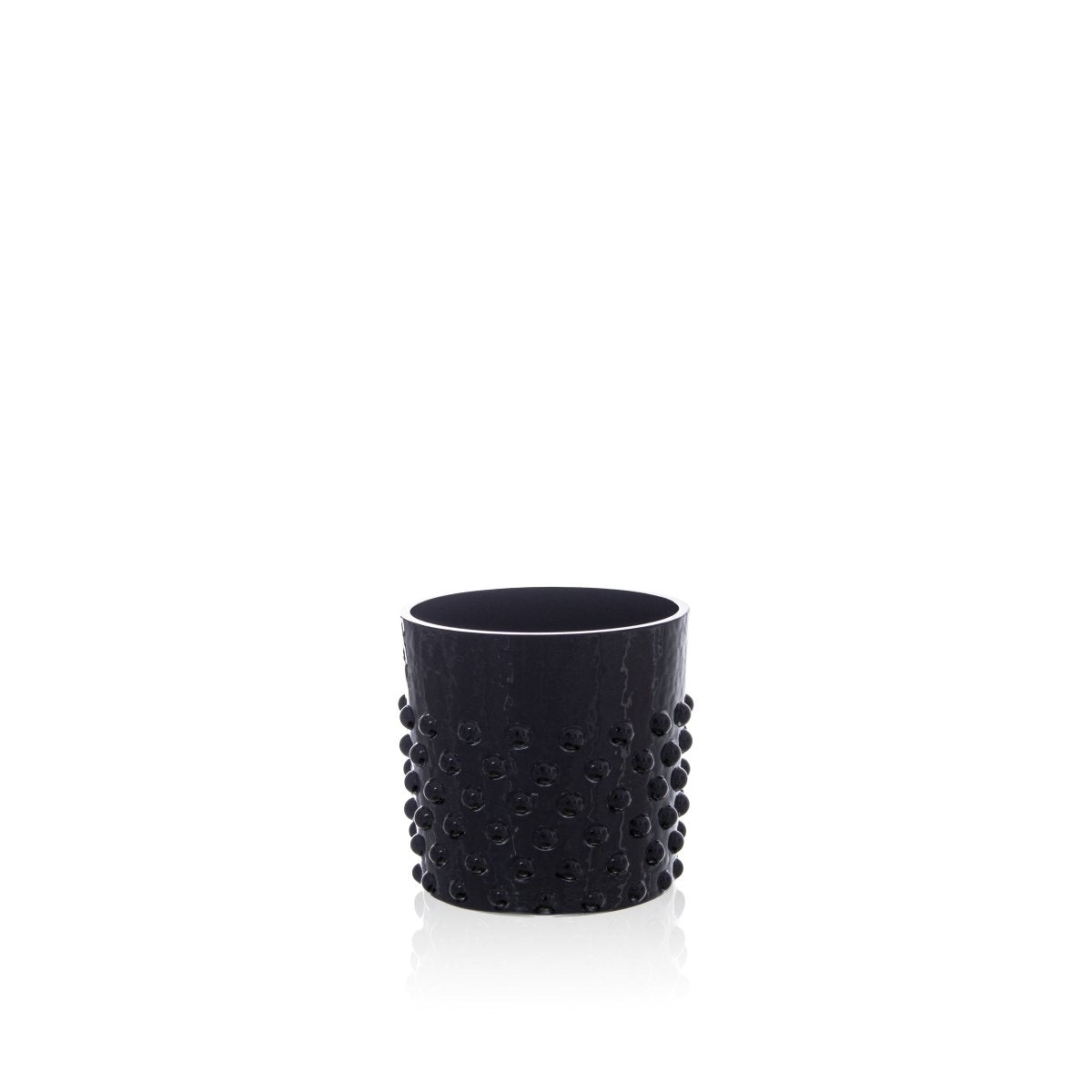 klimchi-hobnail-verre-whisky-noir-150-ml-1-verre image 1