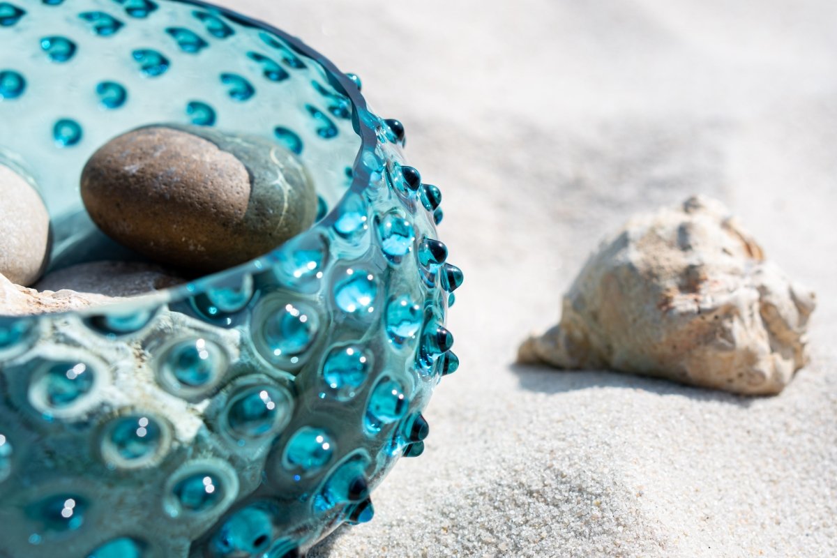 klimchi-hobnail-saladier-verre-aquamarine-bleu-sans-plomb image 3