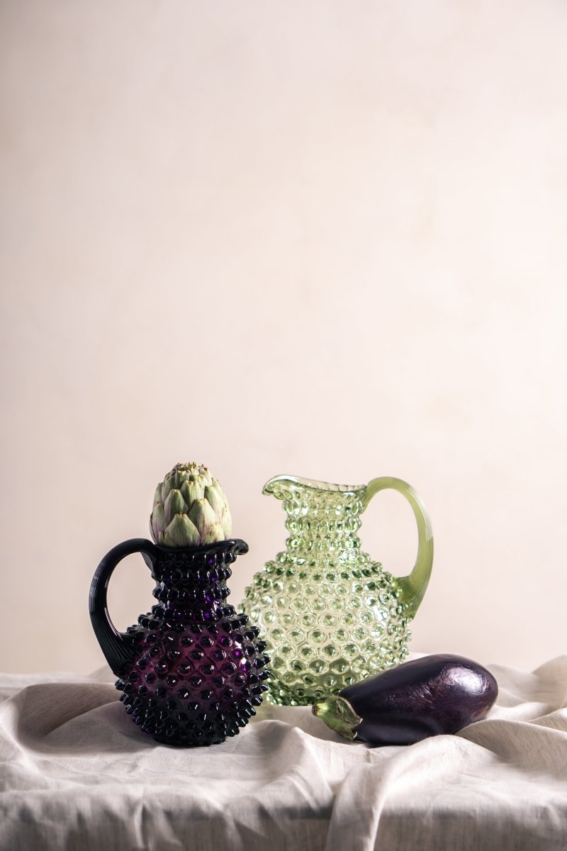 klimchi-hobnail-carafe-olive-green-2-l image 5