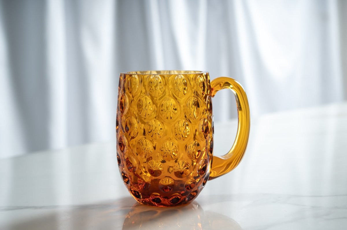 klimchi-beer-mugs-petite-chope-ambre-verre-artisanal image 4