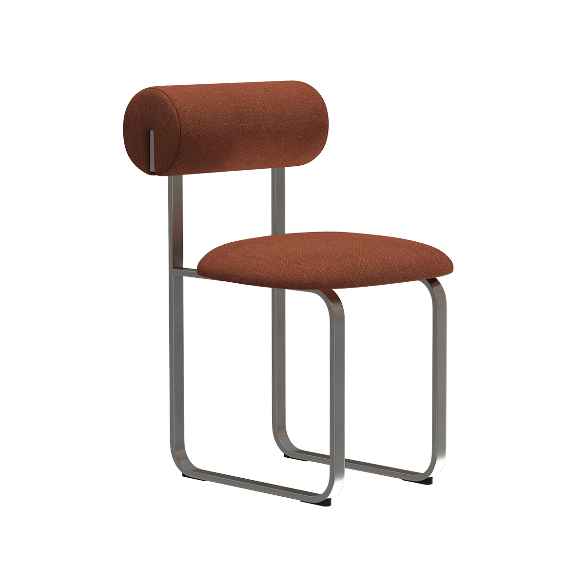 norr-11-hippo-chaise-acier-tissu-rouille image 2