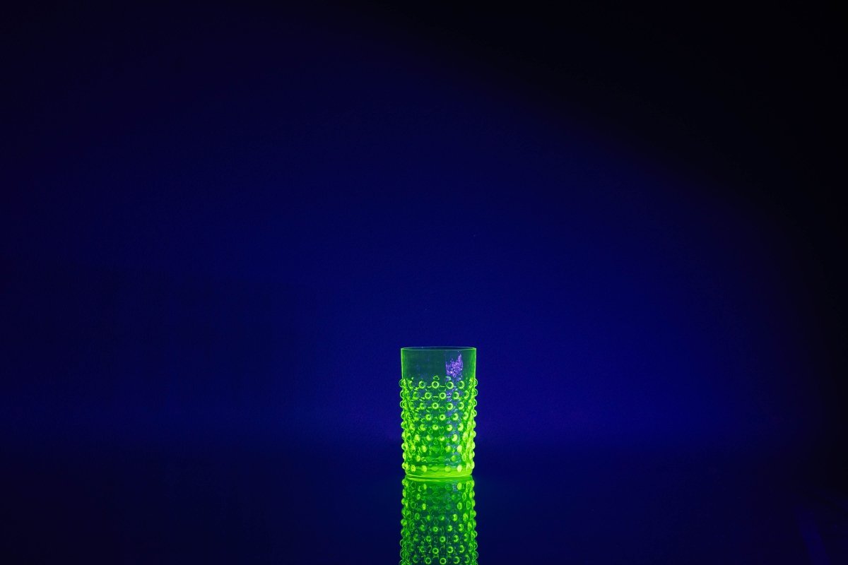 klimchi-hobnail-verre-citrine-n-on-jaune-200-ml image 2