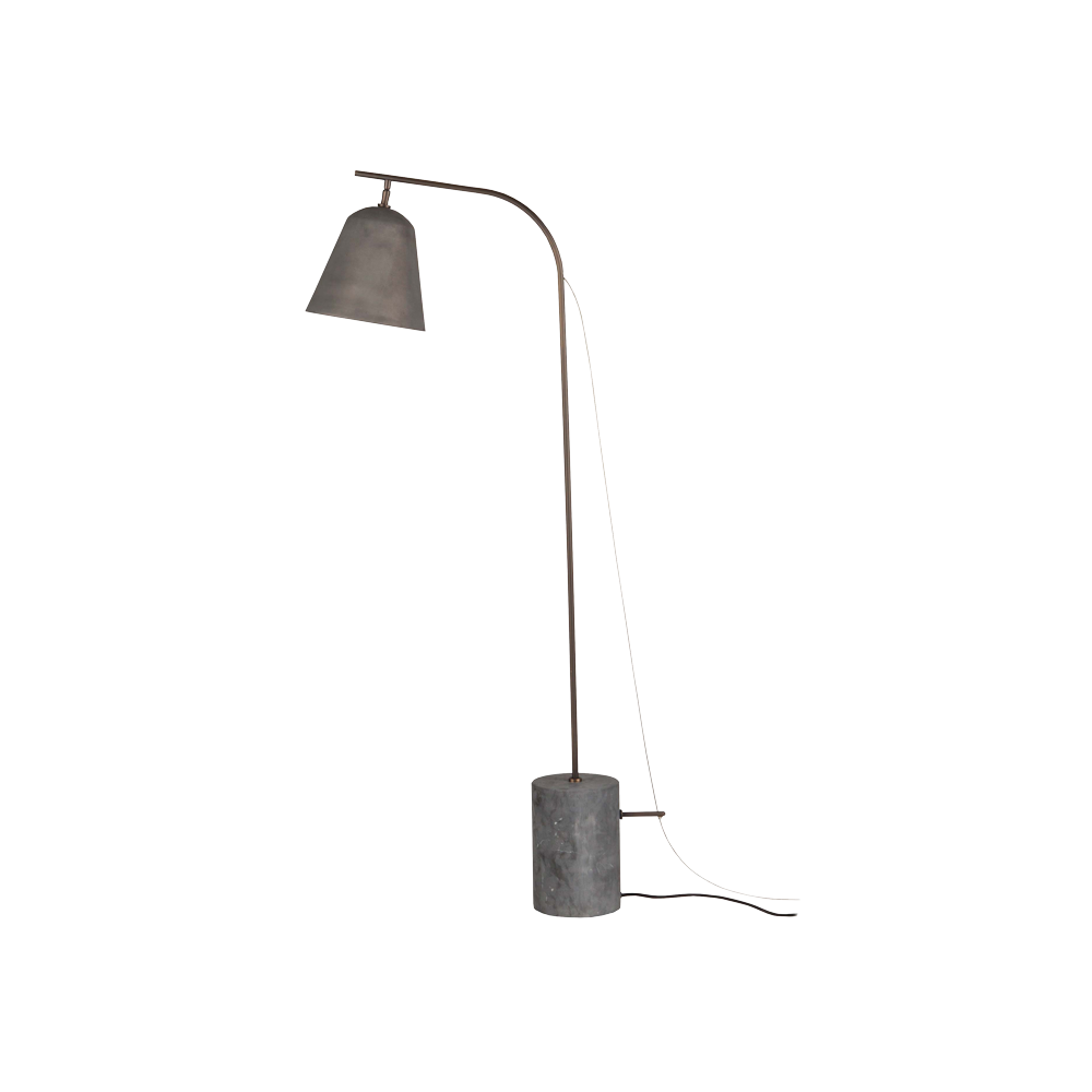 norr-11-line-one-lampadaire-marbre-gris-oxyd image 2