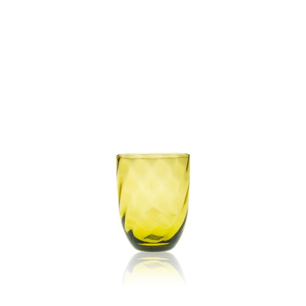 klimchi-marika-verre-eau-vert-bonsa-cristal-bouche-souffl image 1