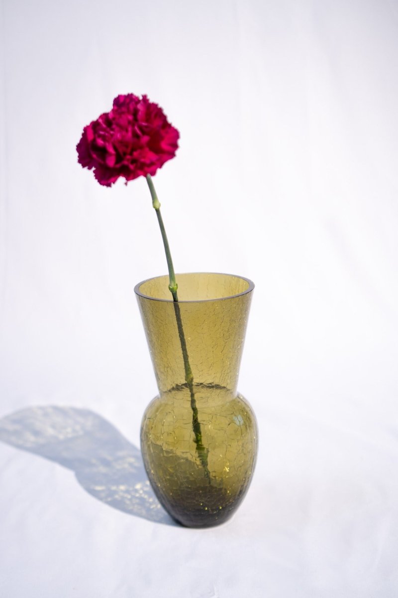 klimchi-felicity-vase-en-verre-vert-bonsai-craquel image 3