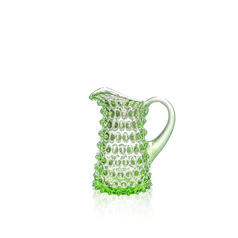 klimchi-hobnail-light-green-mini-pichet-vert-350-ml image 1
