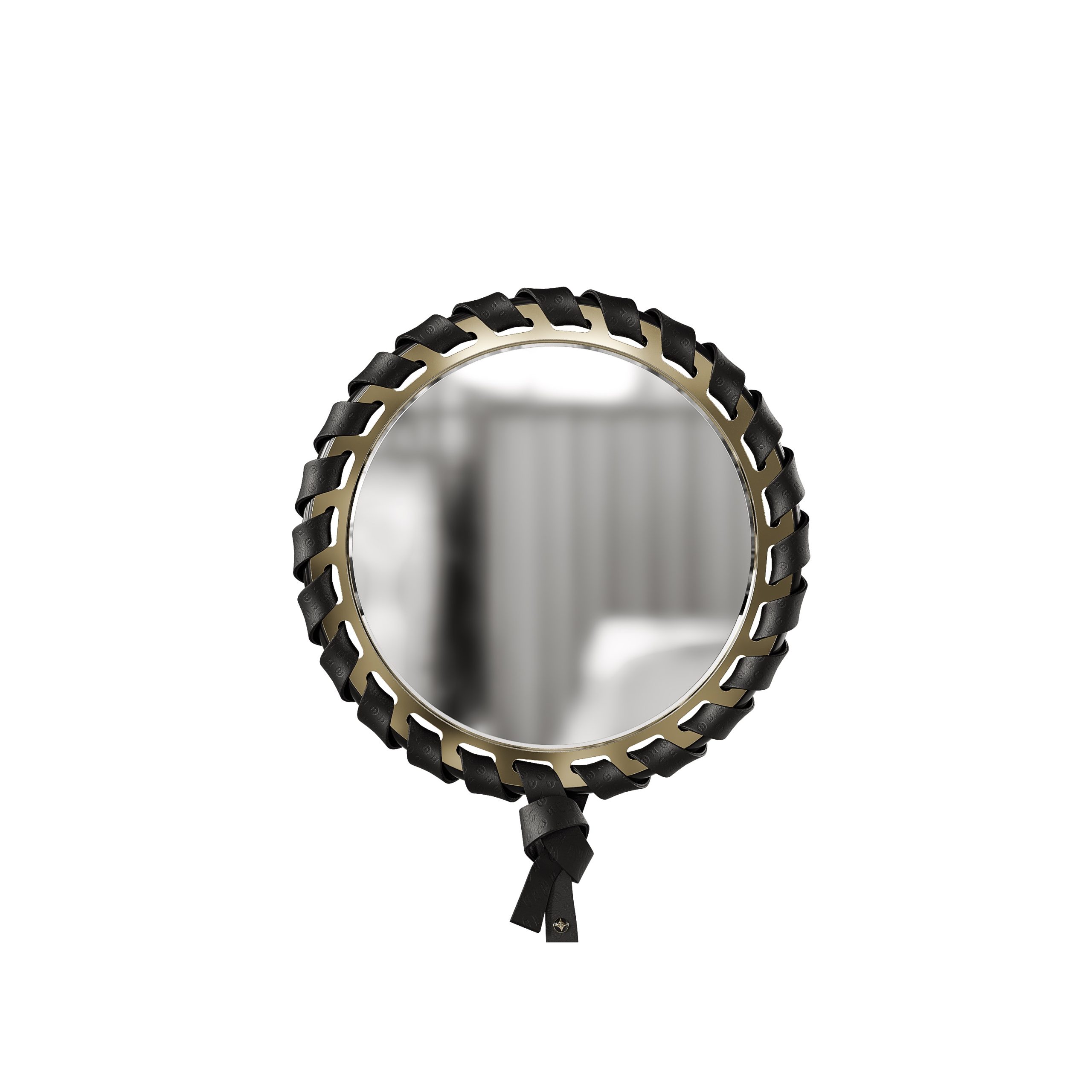 bablanc-crown-miroir-mural-rond-design image 1