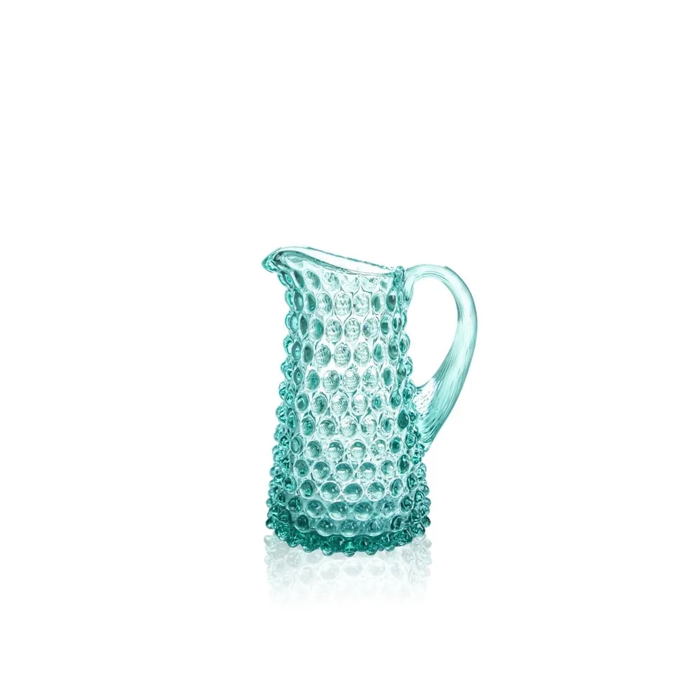klimchi-hobnail-mini-pichet-b-ryl-350ml-verre-cristal image 1