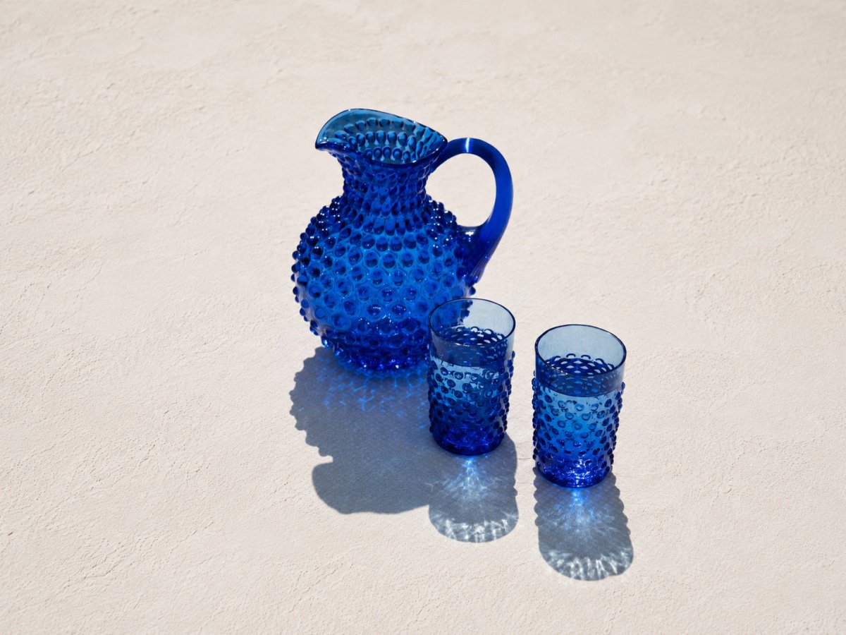 klimchi-hobnail-carafe-bleu-lectrique-dition-limit-e image 3
