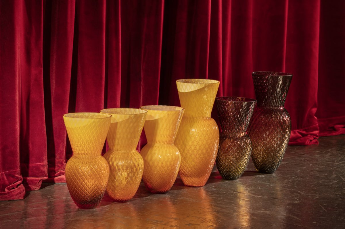 klimchi-drama-opal-grand-vase-verre-dor-souffl image 2