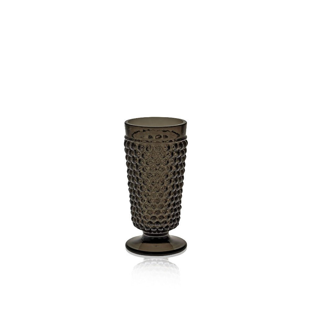 klimchi-hobnail-black-smoke-verre-vin-lot-de-2-fum image 1