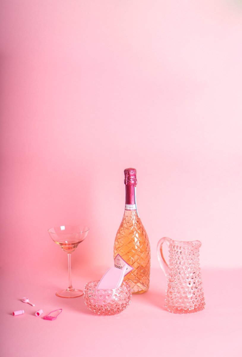klimchi-hobnail-rosaline-petit-bol-verre-rose-l-unit image 8