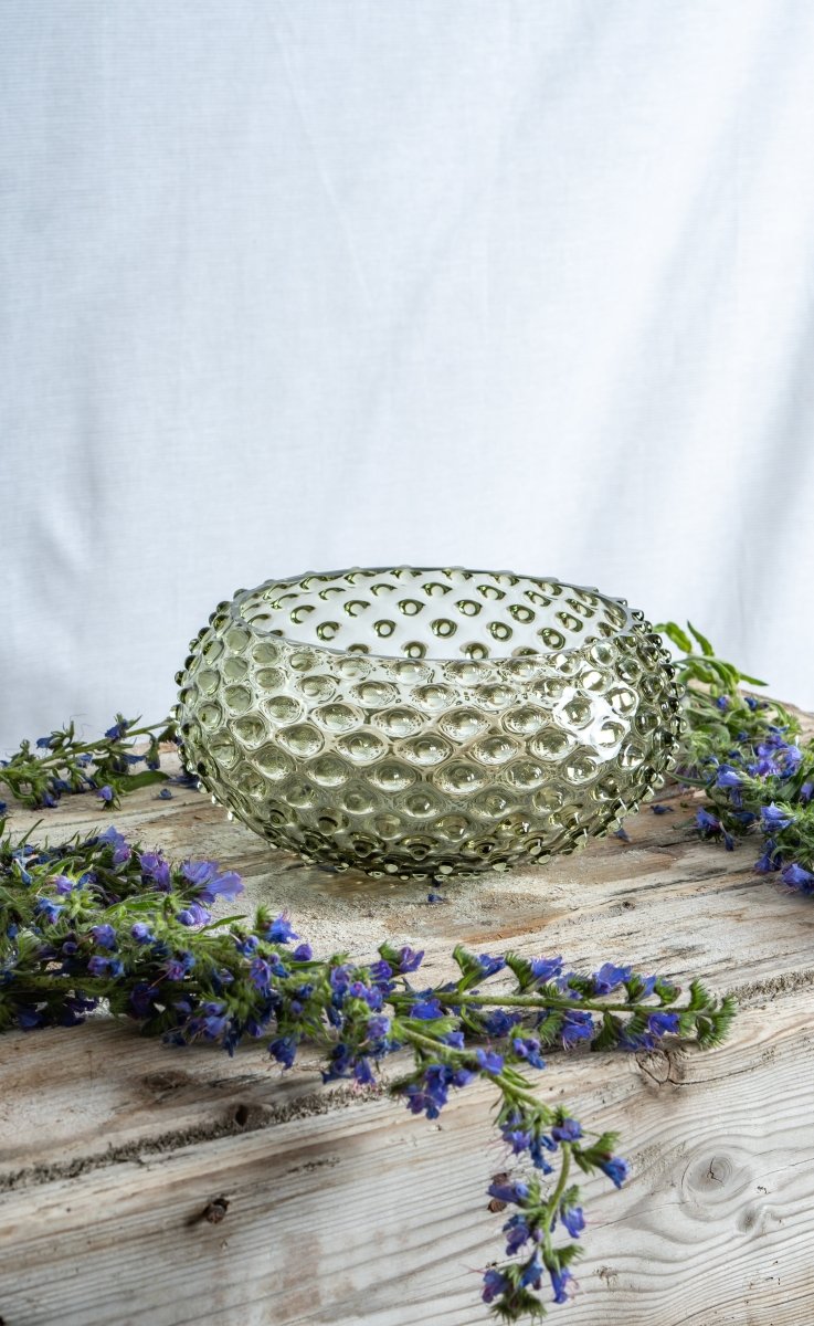 klimchi-hobnail-bol-vert-olive-en-cristal image 2