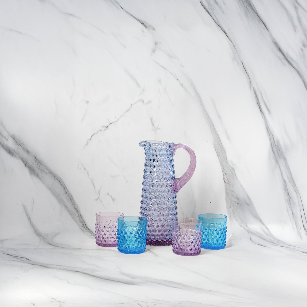 klimchi-hobnail-service-whisky-carafe-galaxy-verres image 2