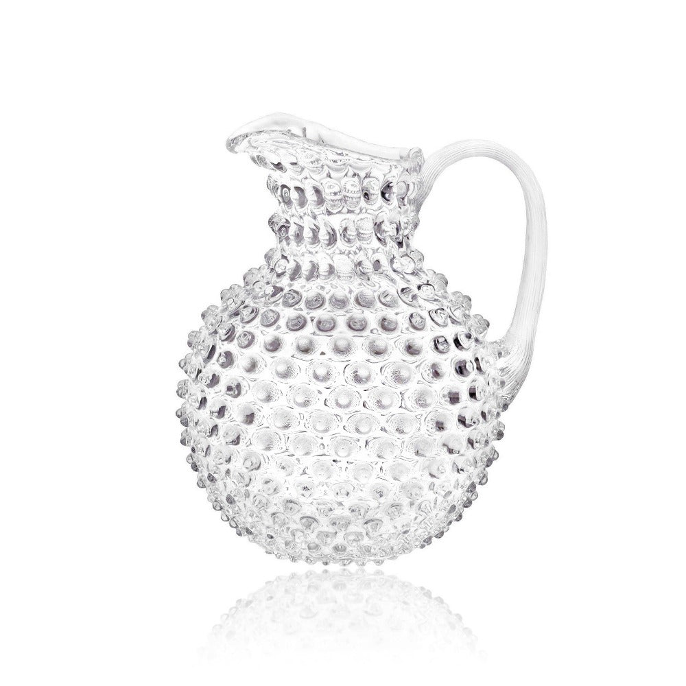 klimchi-hobnail-crystal-carafe-transparente-2000-ml image 1