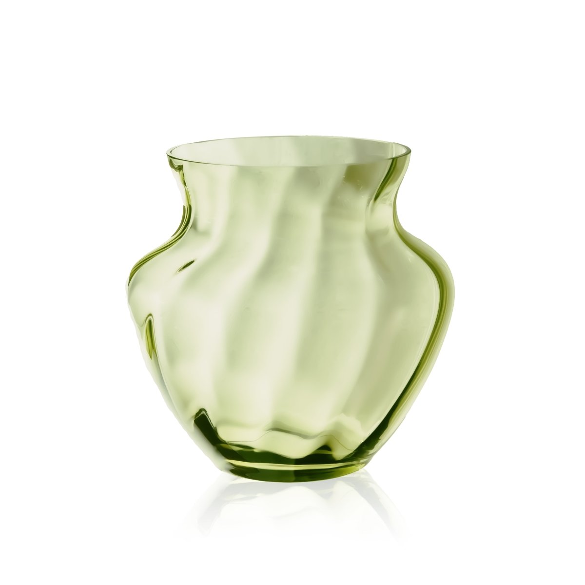 klimchi-marika-vase-moyen-olive-green-vert-olive image 1
