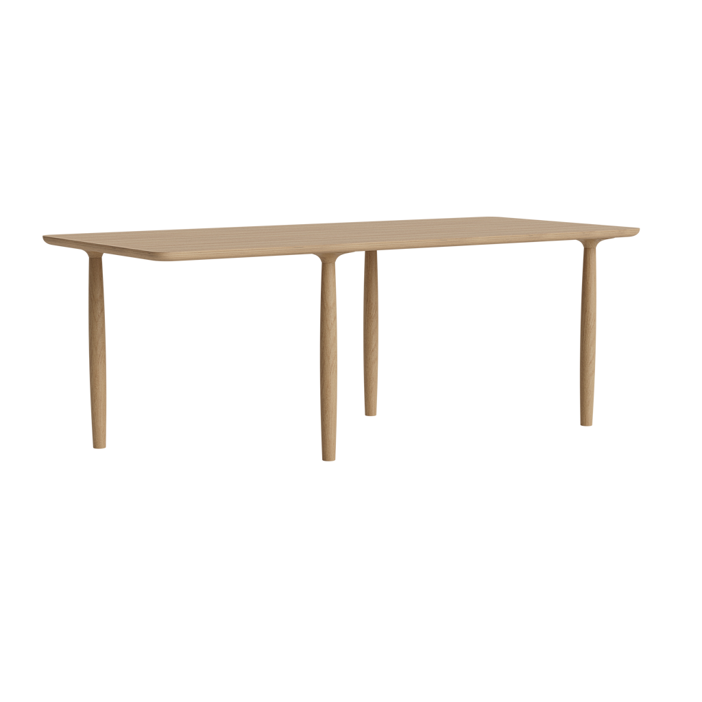 norr-11-oku-table-manger-rectangulaire-200-cm-natural-oak image 3