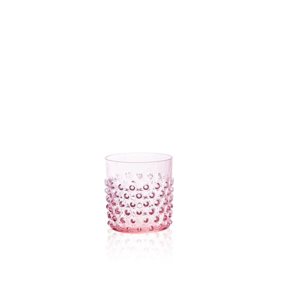klimchi-hobnail-rosaline-verre-whisky-150-ml-lot-de-2 image 1