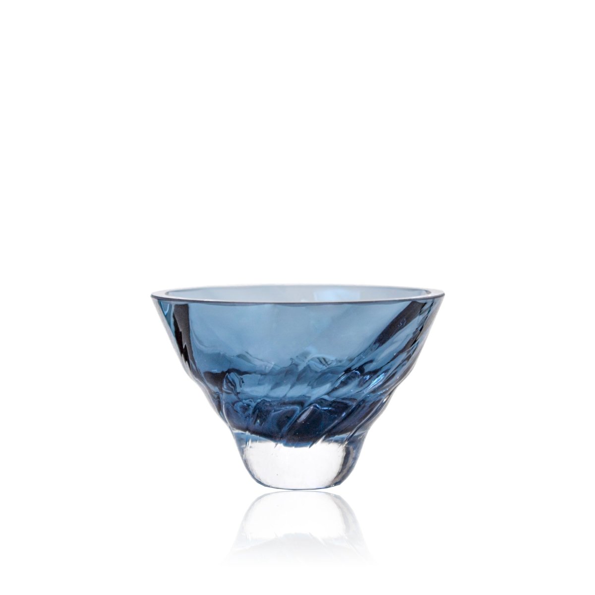 klimchi-royal-marika-petit-bol-verre-bleu-smoke image 1